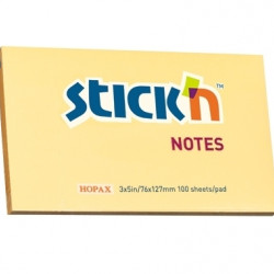 Līmlapiņas StickN 21393, 76x127mm, 100 lapiņas, oranžas