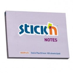 Клейкие листки Stick´N 21404 76x102мм фиолетовые