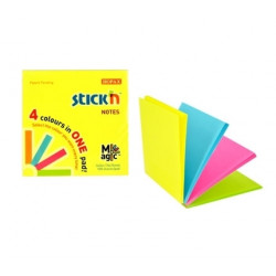 Клейкие листки Stick´N 21571 Magic pads 76x76мм/4x25тк/ ассорти