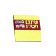 Līmlapiņas StickN 21670 Extra sticky 76x76mm, 90 lapiņas, dzeltena