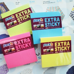 Līmlapiņas StickN 21670 Extra sticky 76x76mm, 90 lapiņas, dzeltena