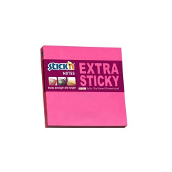 Līmlapiņas StickN 21671 Extra sticky 76x76mm, 90 lapiņas, roza