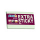 *Līmlapiņas StickN 21666 Extra sticky 76x127mm, 90 lapiņas, zaļas