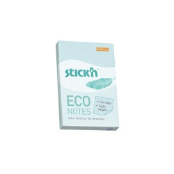 Līmlapiņas StickN 21743 Eco 76x51mm, 100 lapiņas, zils