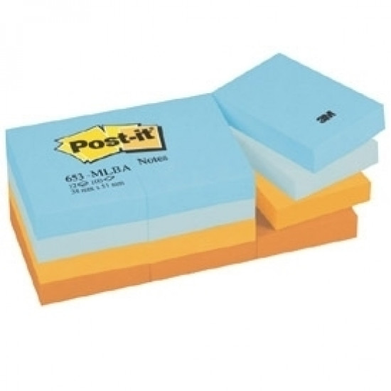 Клейкие листки 3М Post-it   76x76mm Мечта Ассорти 6шт в упаковке