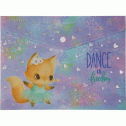 *Mape-aploksne ar pogu deVente Dance Fox A5, 0.18mm