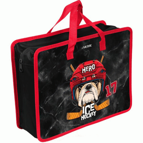 *Mape ar rāvējslēdzēju deVente Ice Hockey A4, 33.5x26x10cm