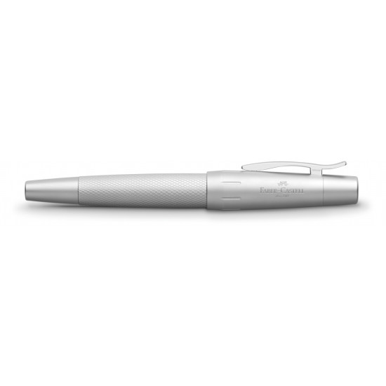 Fountain pen e-motion pure Silver M