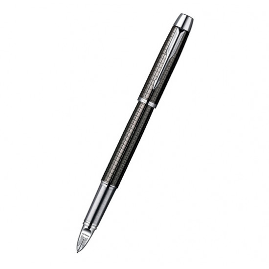 *Parker 5th IM Premium Dark Gun Metal Chiselled CT Fine