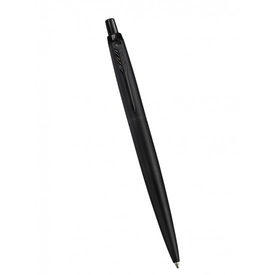 Lodīšu pildspalva Parker Jotter XL Monochrome Black Medium Blue, matēts melns korpuss