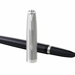 Перьевая ручка, Parker, Parker 51, Core Black CT Fine, с чернилами