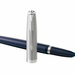 Перьевая ручка, Parker, Parker 51, Core Midnight Blue CT Fine, с чернилами