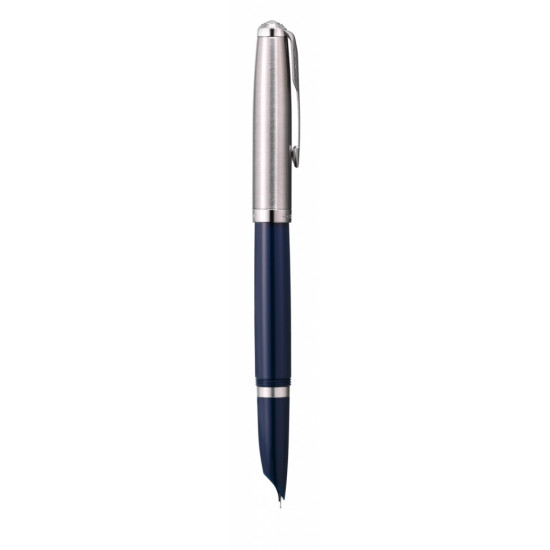 Перьевая ручка, Parker, Parker 51, Core Midnight Blue CT Fine, с чернилами