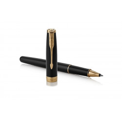 Rolleris Parker Sonnet Black GT, 0.5mm, melns