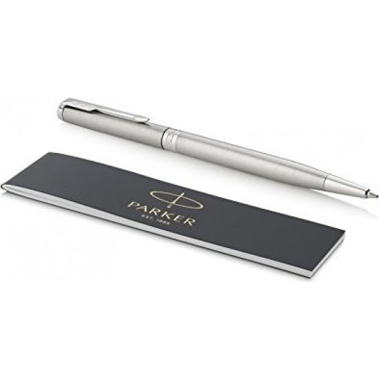 *Lodīšu pildspalva Parker Sonnet Stainless Steel CT Slim