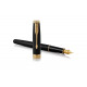 Tintes pildspalva Parker Sonnet Matte Black GT Fine