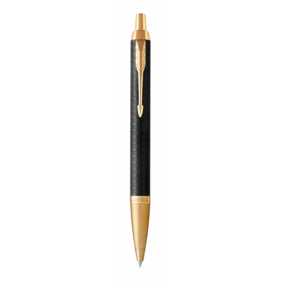 Ручка шариковая, Parker, IM, Premium Black, с синими чернилами