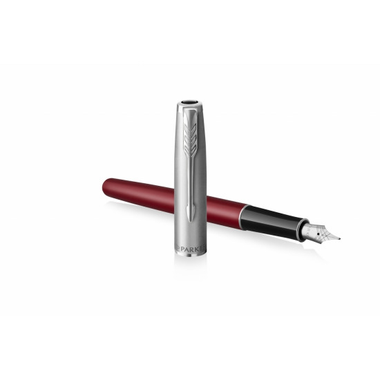 *Tintes pildspalva Parker Sonnet Essential Red Fine, sarkans korpuss