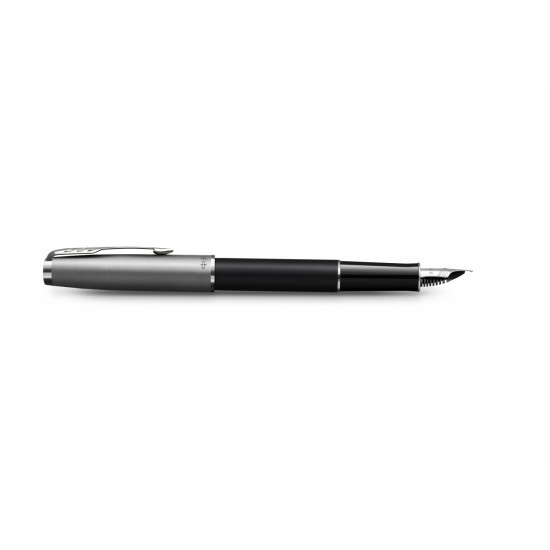 *Tintes pildspalva Parker Sonnet Essential Black Fine, melns korpuss