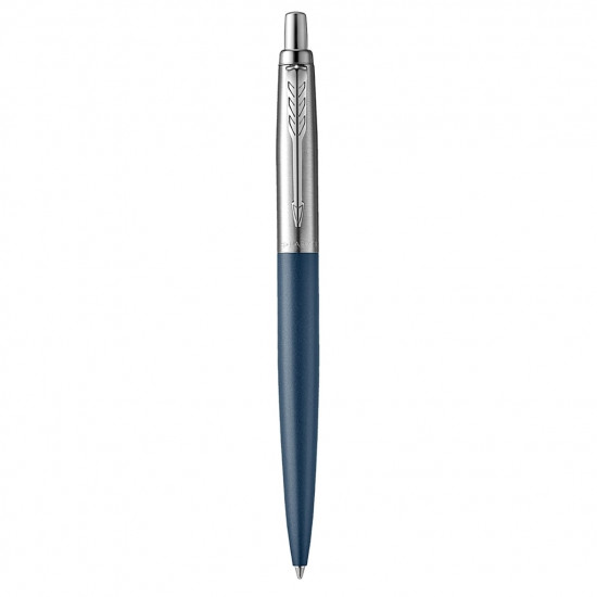 Lodīšu pildspalva Parker Jotter XL Matte Blue CT Medium Blue, matēta pelēks/sudraba korpuss