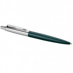 Lodīšu pildspalva Parker Jotter XL Matte Green CT Medium Blue, matēts zaļš korpuss