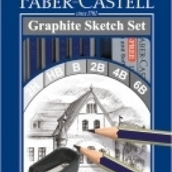 Набор карандашей для рисования Faber-Castell Goldfaber Sketch, графит, 8 предметов