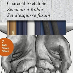 Набор для рисования Faber-Castell Charcoal Sketch, 7 предметов, для начинающих художников