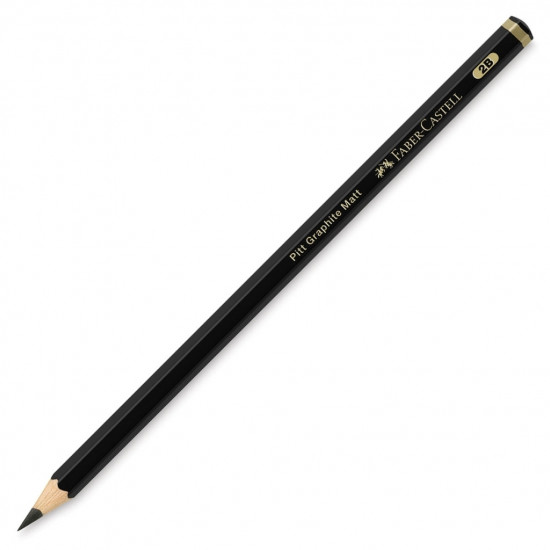 Графитовый карандаш Faber-Castell Pitt Graphite Matt 2B, Ультраматовый