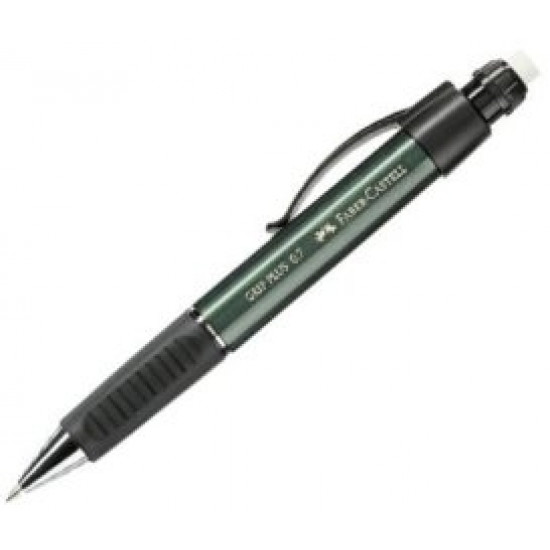 Mehāniskais zīmulis Faber-Castell MP Grip Plus metāliski zaļa 0.7mm(P)