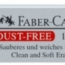 Dzēšgumija Faber-Castell Dust-free,melna