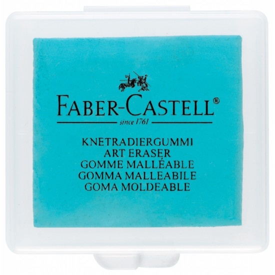 Ластик для рисования Faber-Castell Trend 20, пластиковый, 18 штук, голубой, ежевичный, синий