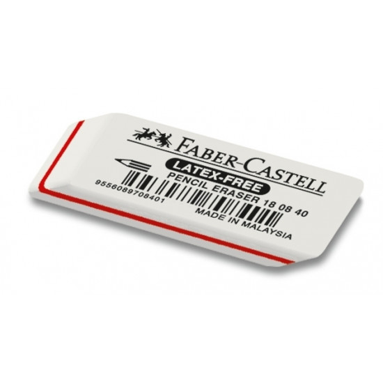 *Dzēšgumija Faber-Castell Latex-Free