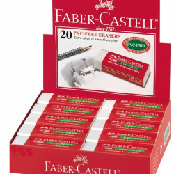 Dzēšgumija Faber-Castell 189520, balta