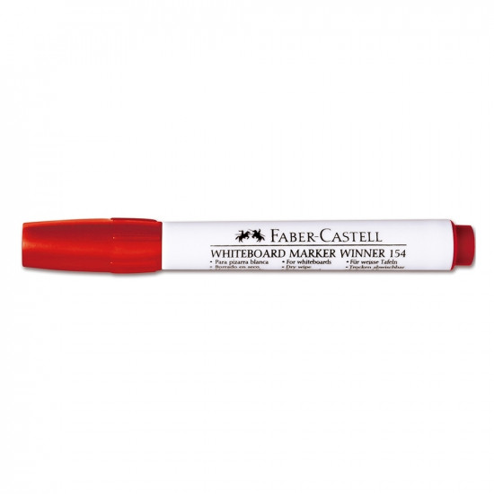 Tāfeles marķieris Faber-Castell Winner , 1.3-4.4mm, nošķelts, sarkans