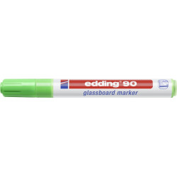 *Stikla virsmu marķieris Edding 90, 2-3mm, konisks, zaļš