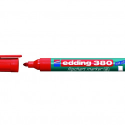 Papīra marķieris Edding 380 Flipchart 1.5-3mm, konisks, sarkans