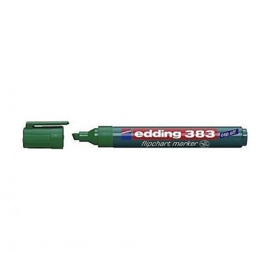 *Papīra marķieris Edding Flipcart 383 A8, 1-5mm, nošķelts, zaļš