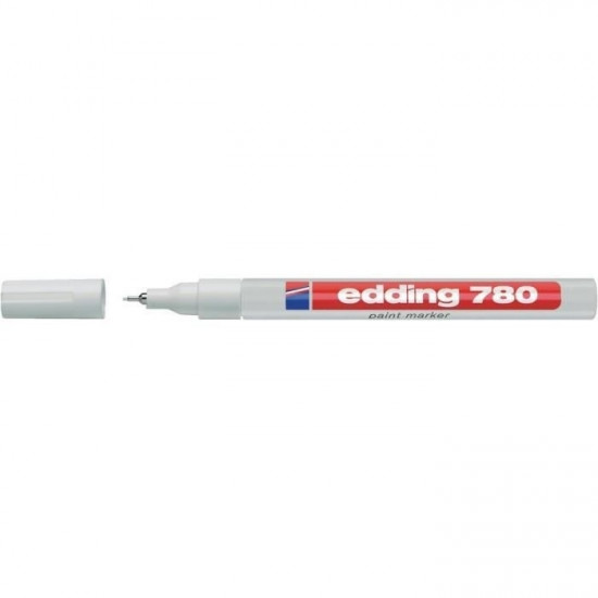 Permanents marķieris Edding Paint 780, 0.8mm, balts