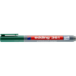 Tāfeles marķieris Edding E361, 1mm, konisks, zaļš