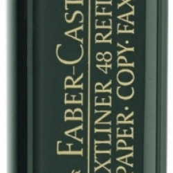 Teksta marķieris Faber Castell 1.2-5mm, nošķelts, dzeltens