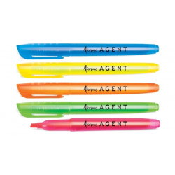 *Teksta marķieris Forpus Agent 1-5mm, nošķelts, zaļš