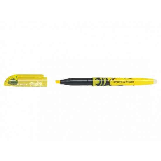 Teksta marķieris Pilot Frixion Light 1-4mm, nošķelts, izdzēšams, dzeltens