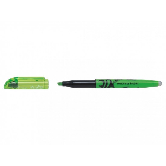 Teksta marķieris Pilot Frixion Light 1-4mm,nošķelts, izdzēšams, zaļš