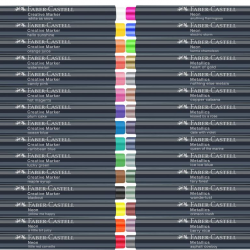 Flomāsteru komplekts Faber-Castell 30 krāsas