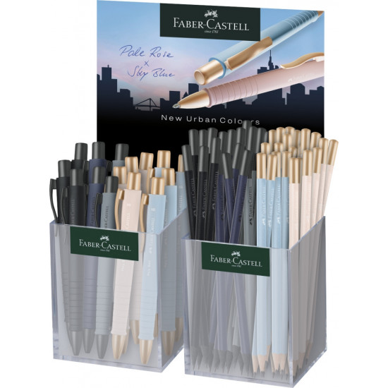 Display Pastapliiats Faber-Castell PolyBall XB 0.6mm