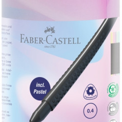 Tindipliiats Faber-Castell Finepen GRIP 0.4 15-värvi