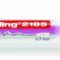 Gēla pildspalva Edding 2185, 0.7mm, metāliski rozā