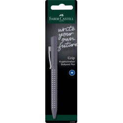 *Lodīšu pildspalva Faber-Castell Grip Harmony 0.7mm, zila