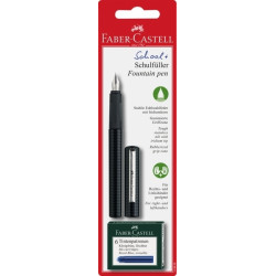 Tintes pildspalva Faber-Castell School Carbon