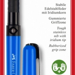 Tintes pildspalva Faber-Castell + 6 tintes kapsulas, asorti